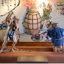 能登中居鋳物館ジオラマ（クリックで拡大）